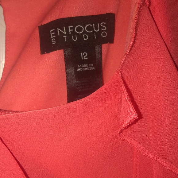 Enfocus Studio Ruffle Dress - Picture 3 of 6